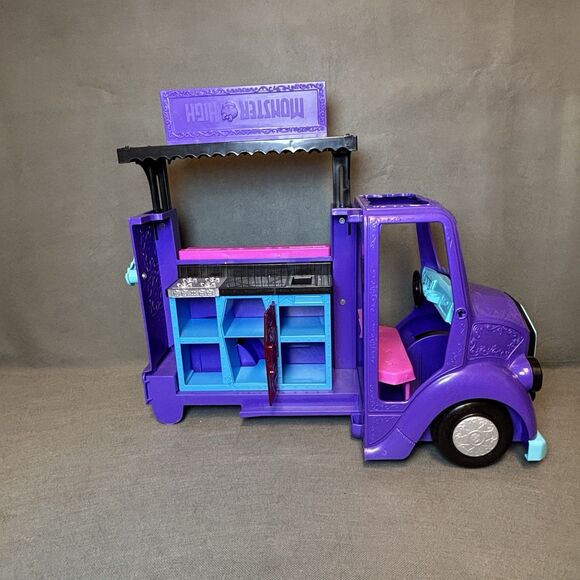 Monster Fest Fangtastic Rockin Food Truck Playset Monster High - Picture 6 of 10
